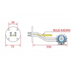 Bezzera 3-4 Group ELLISSE AL Heating Element 4600/5400W 220/240V  